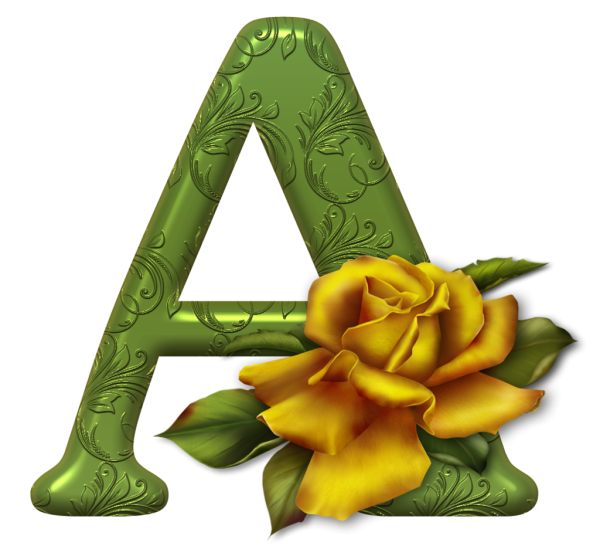 Красивые буквы алфавита