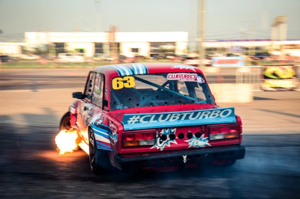 Лада 2107 дрифт