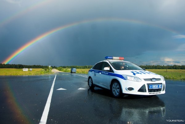 Полицейские машины России