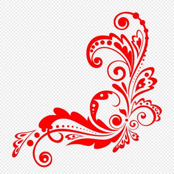 Русский орнамент уголок