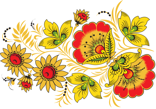 Росписи Городецкая Жостовская Хохломская