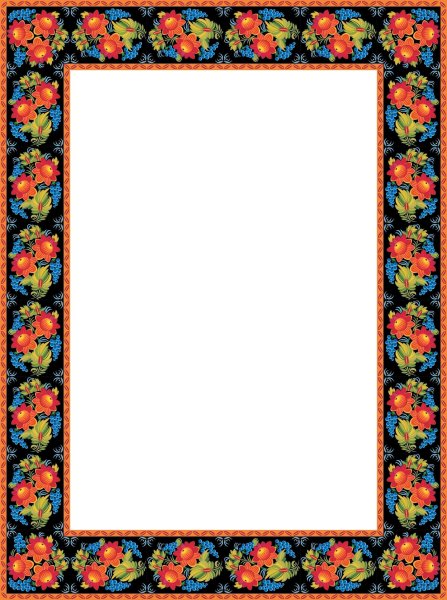 Рамки в русском стиле для текста