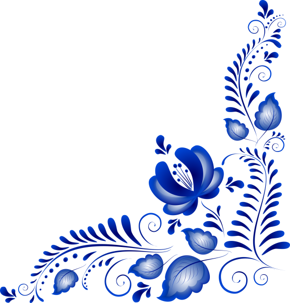 Роспись Гжель Хохлома