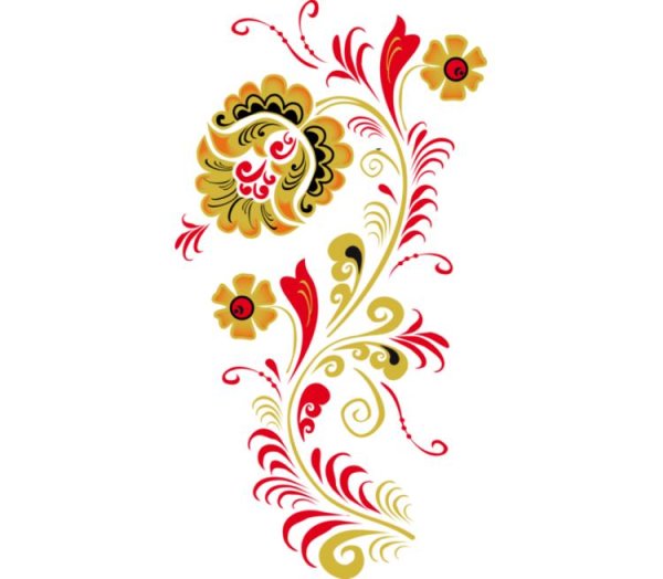 Хохлома роспись