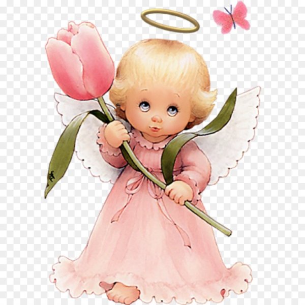 Ангел на прозрачном фоне