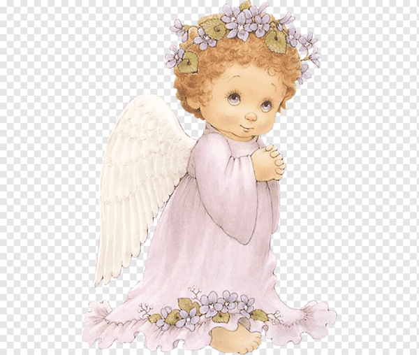 Открытка с ангелочком