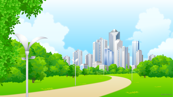 Город вектор