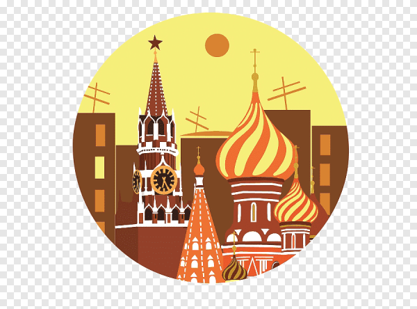 Стилизованное изображение Москвы