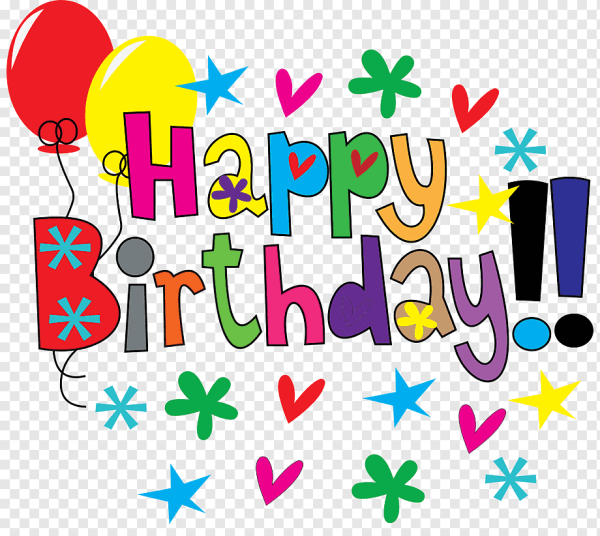 Надпись с днём рождения на английском