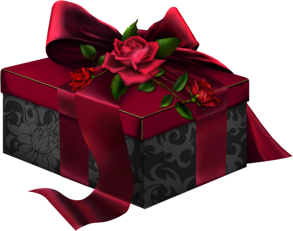 Подарочная коробка без фона