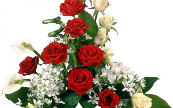 Юбилейные букеты на прозрачном фоне