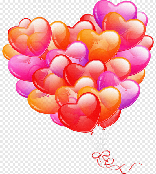 Воздушные сердечки