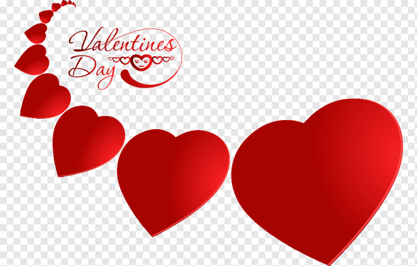 Красное сердечко