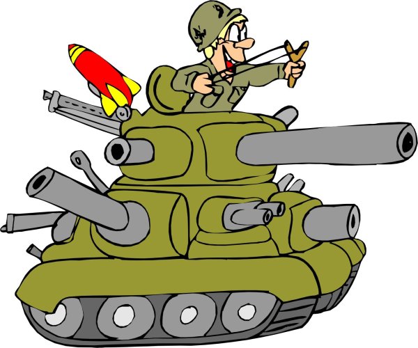 Солдат мультяшка