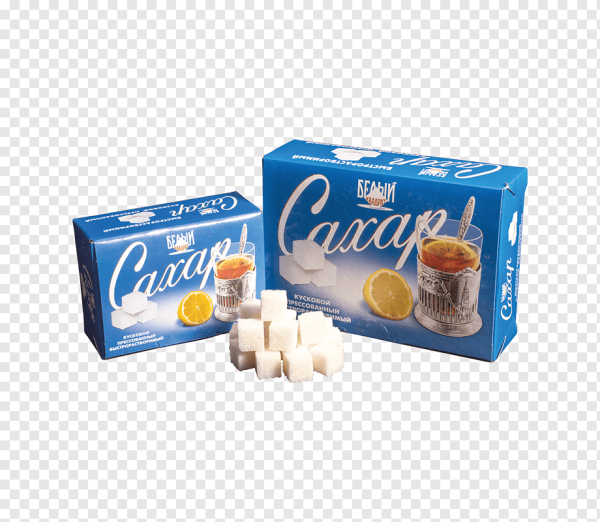 Сахар на прозрачном фоне