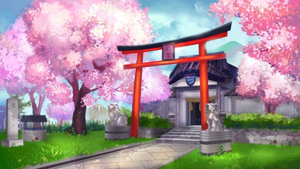 Вечноцветущая Сакура аниме