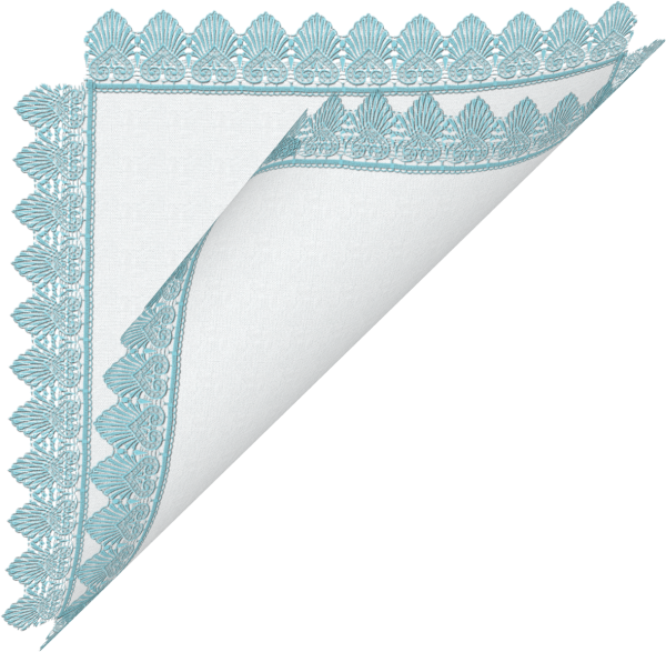 Салфетка на прозрачном фоне