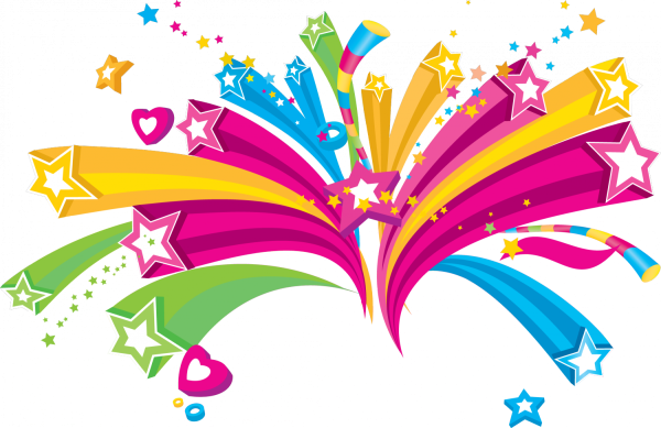 Разноцветные звезды вектор