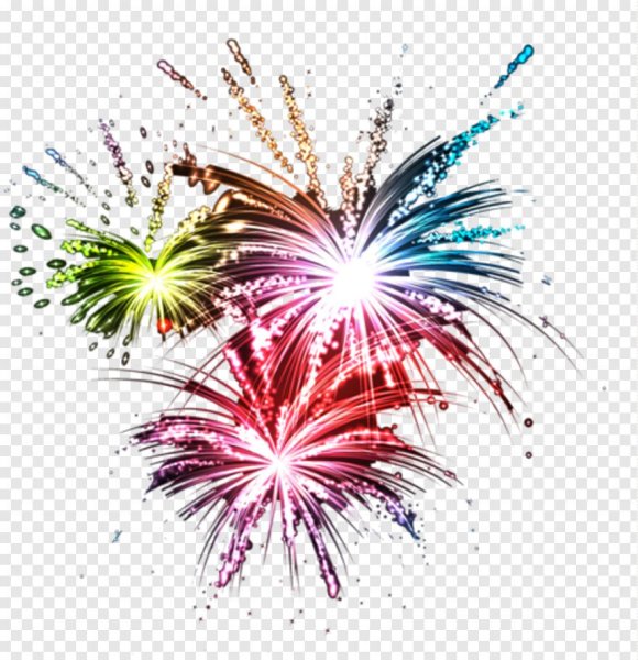 Стикер фейерверк