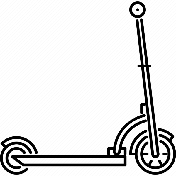 Электросамокат значок