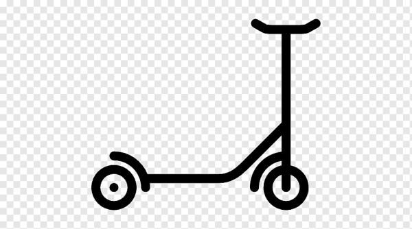 Самокат схематично