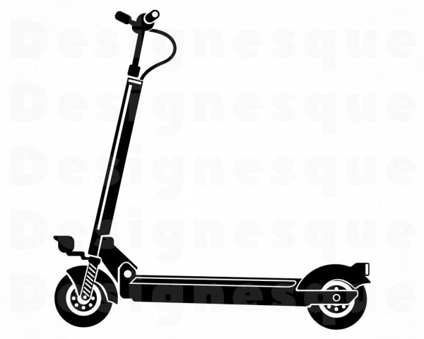 Трафарет на самокат