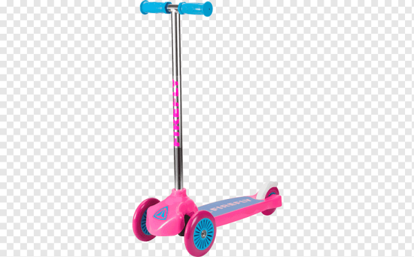 Детский самокат на прозрачном фоне