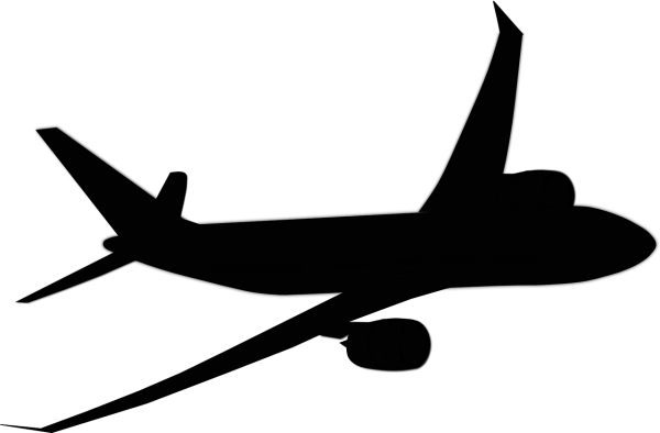 Силуэт самолета