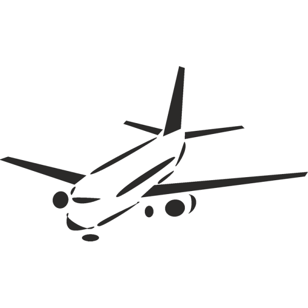 Самолет векторное изображение