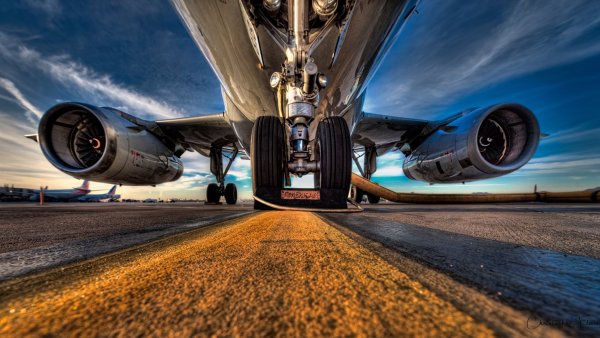 Обои самолет