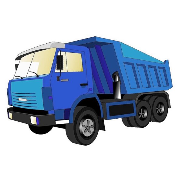 Самосвал мультяшный