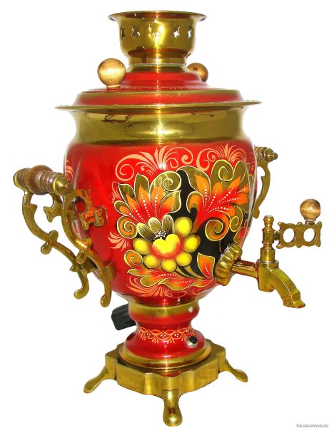 Самовар электрический Хохлома 110вт