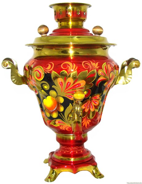 Самовар Тульский расписной мишки