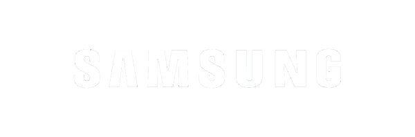 Samsung logo PNG White
