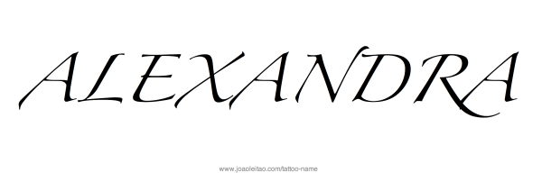 Эскиз имени Александр