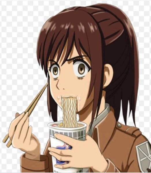 Аниме атака титанов Саша Браус