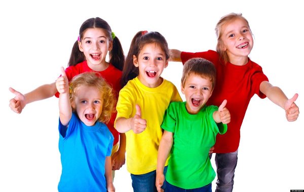 Радостные дети