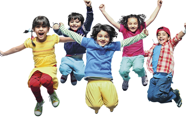 Радостные дети