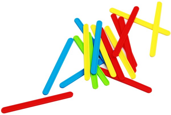 Счетная палочка на прозрачном фоне