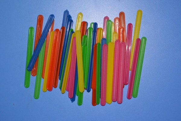 Цветные счетные палочки
