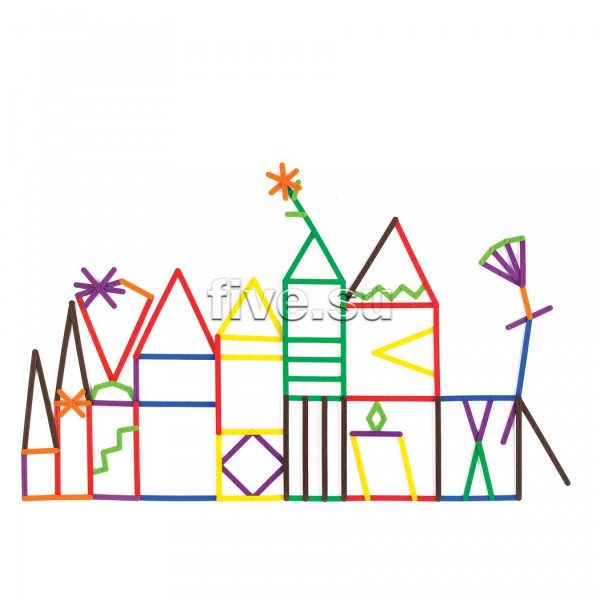 Палочки счетные цветные фигуры