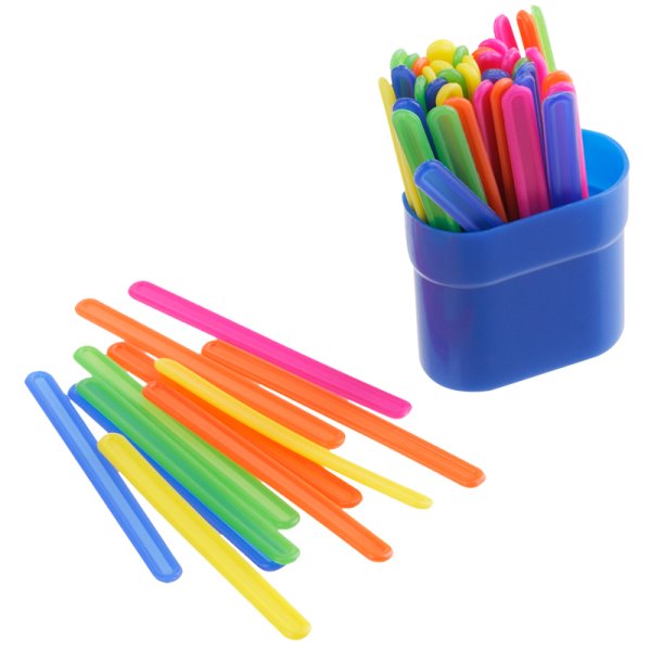 Счетные палочки СТАММ, 30шт/уп, в пенале (1/134) (сп06)