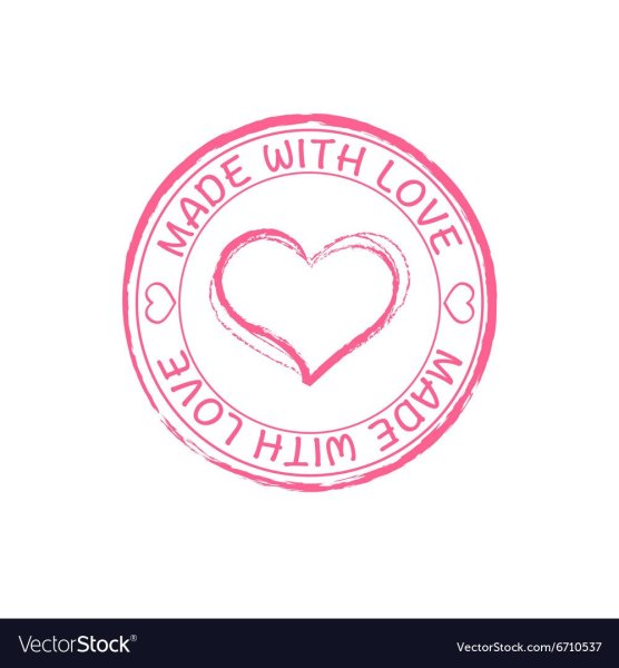 Штамп "с любовью"