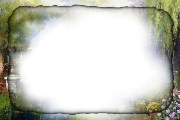 Рамка для текста горы