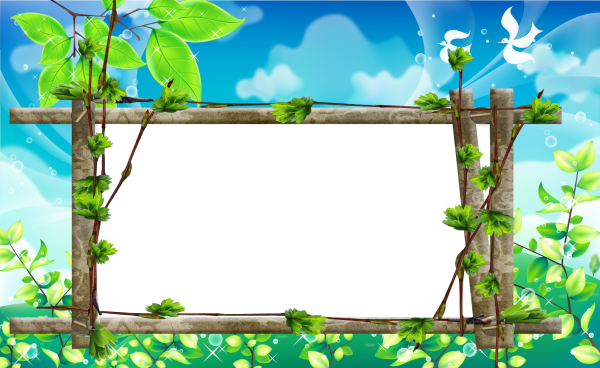 Рамка природа