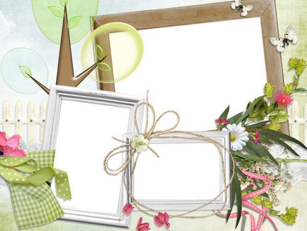 Рамки для семейного фотоколлажа