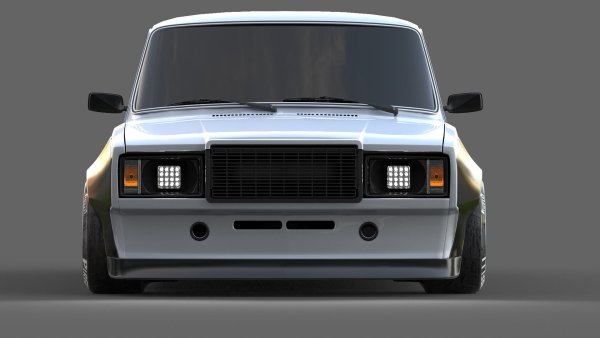 ВАЗ 2107 тюнингованная