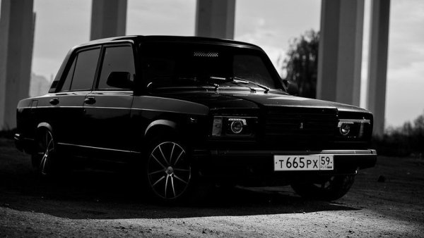 ВАЗ 2107 бандитская