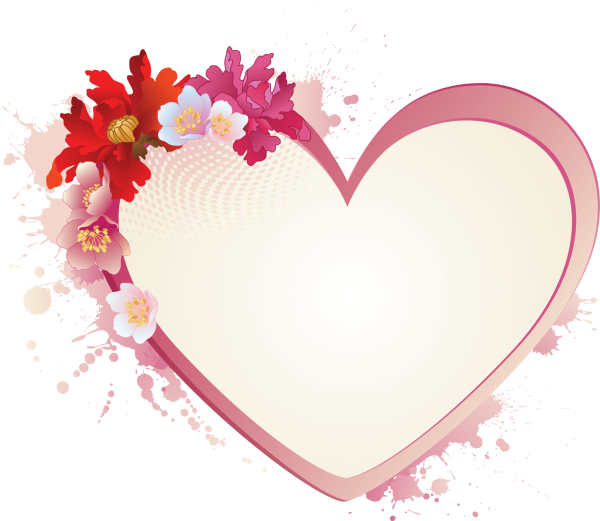 Рамка сердечки