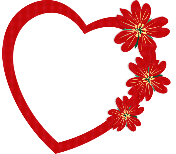 Рамка в виде сердечка